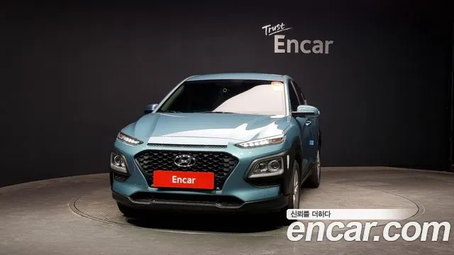 Hyundai Kona 2019 Небесно-голубой из Кореи, фото 4