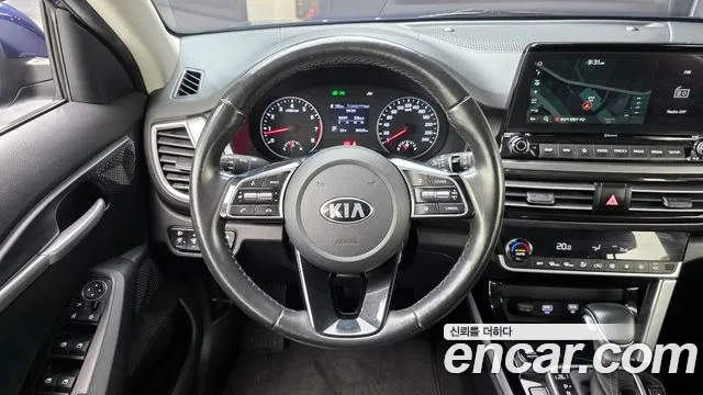 Kia Seltos 2021 Синий из Кореи, фото 4