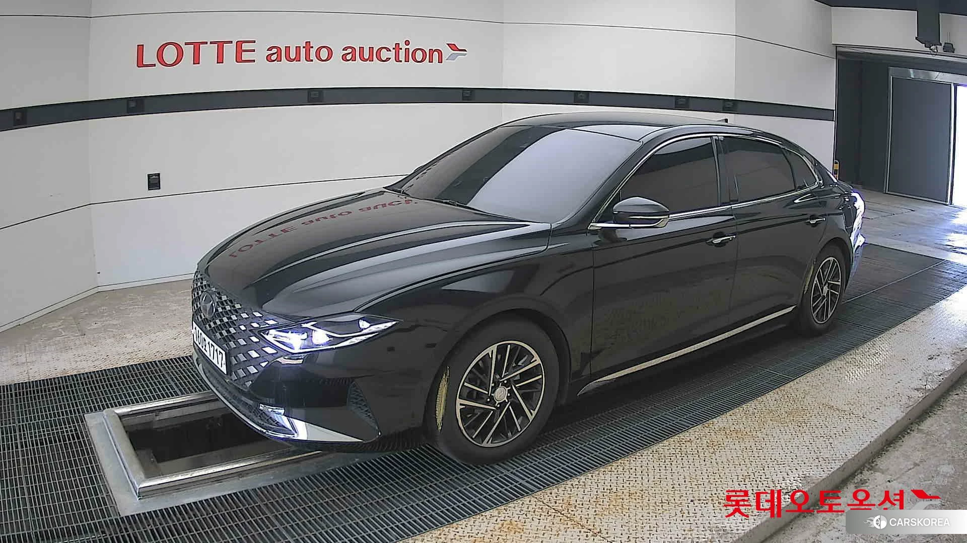 Hyundai Grandeur 2021 Midnight Black из Кореи, фото 4