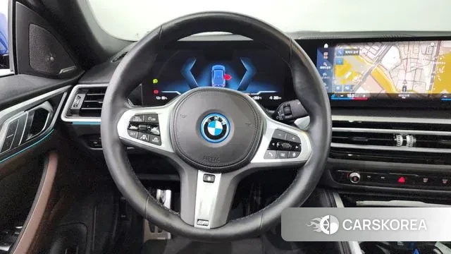 BMW i4 2023 Синий из Кореи, фото 4