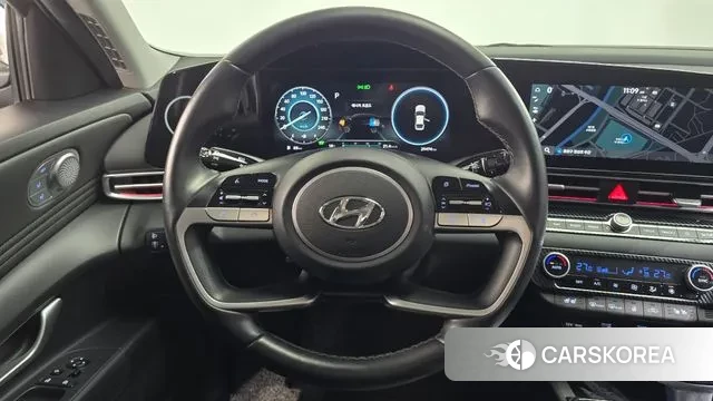 Hyundai Avante Hybrid (CN7) 2022 Серый из Кореи, фото 4