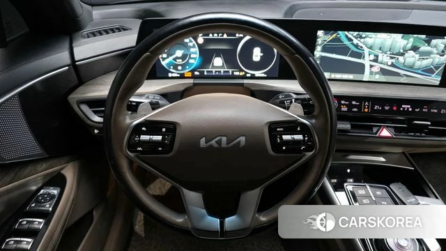 Kia K8 Hybrid 2022 Серый из Кореи, фото 4