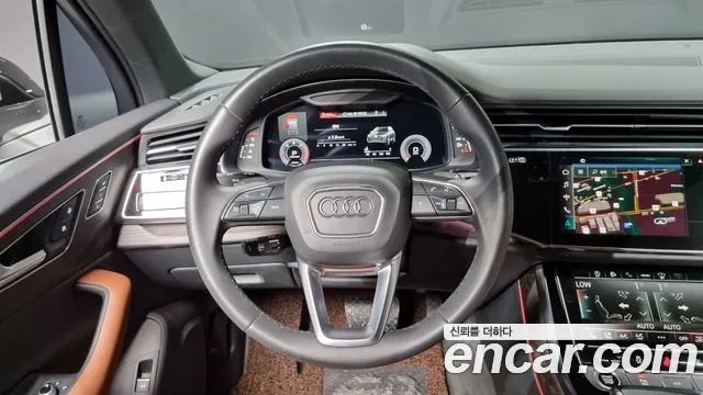 Audi Q7 (4M) 2022 Черный из Кореи, фото 4