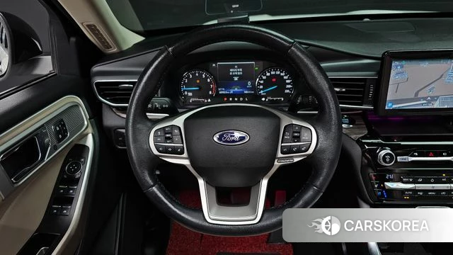 Ford Explorer 6th Generation 2021 Белый из Кореи, фото 4