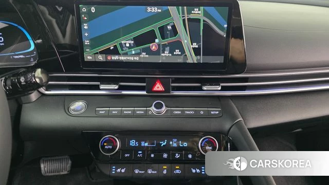 Hyundai The New Avante (CN7) 2025 Черный из Кореи, фото 4