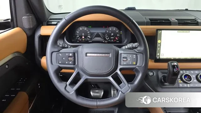 Land Rover Defender (L663) 2024 Темно-зеленый из Кореи, фото 4