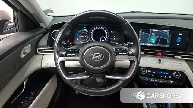 Hyundai Avante Hybrid (CN7) 2022 Серый из Кореи, фото 4