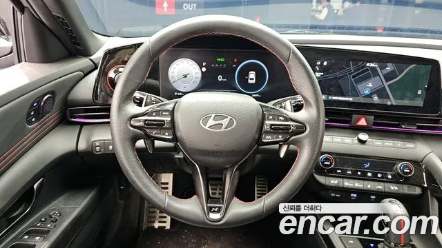 Hyundai The New Avante (CN7) 2023 Серебристо-серый из Кореи, фото 4