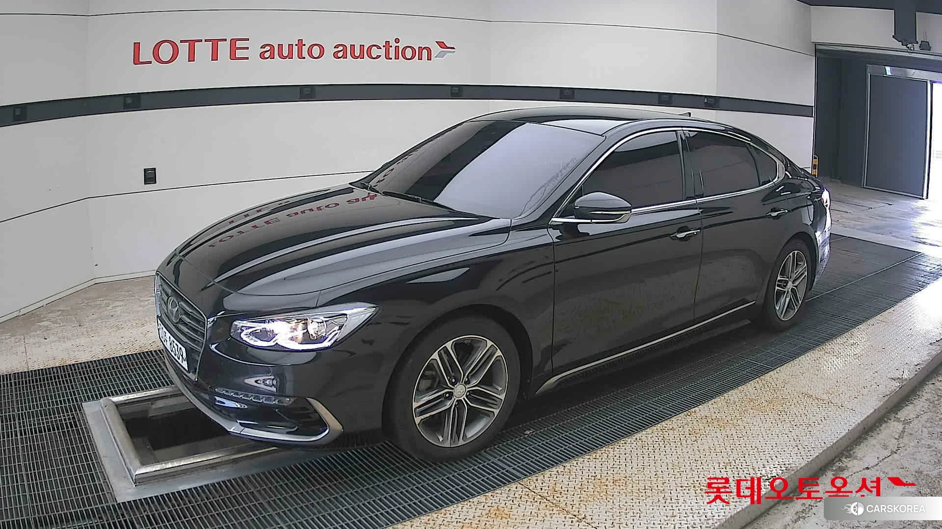 Hyundai Grandeur 2018 Черный из Кореи, фото 4