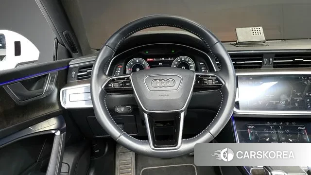 Audi A7 (4K) 2020 Белый из Кореи, фото 4