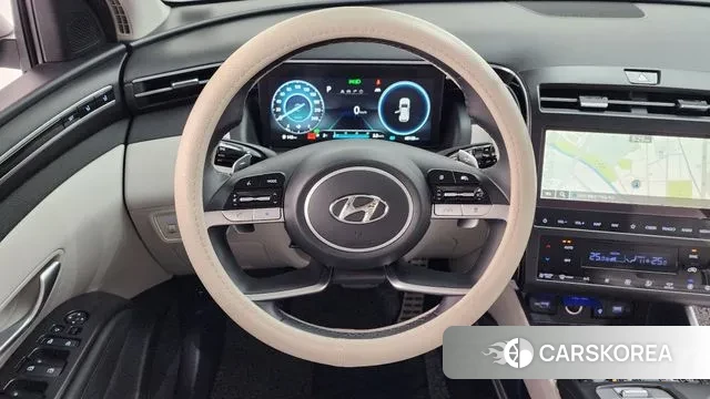 Hyundai Tucson Hybrid (NX4) 2022 Белый из Кореи, фото 4