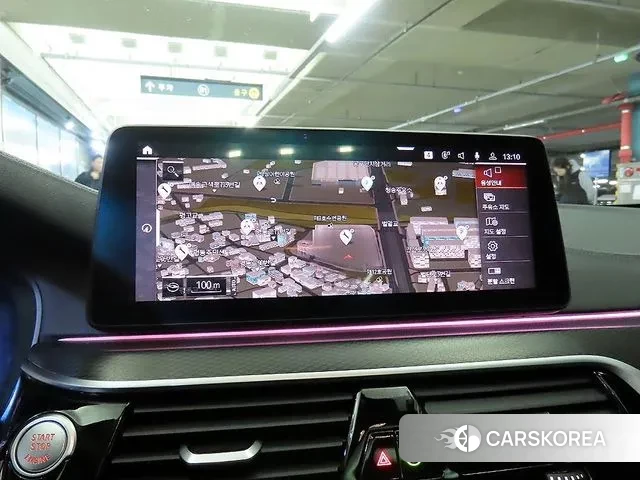 BMW 5 Series (G30) 2022 Черный из Кореи, фото 4