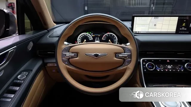 Genesis GV80 2021 Темно-зеленый из Кореи, фото 4