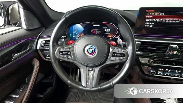 BMW 5 Series (G30) 2022 Белый из Кореи, фото 4