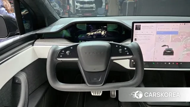 Tesla Model X 2024 Черный из Кореи, фото 4