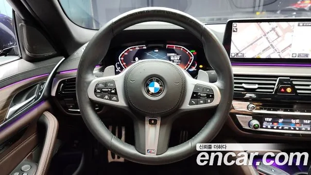 BMW 5 Series (G30) 2021 Черный из Кореи, фото 4