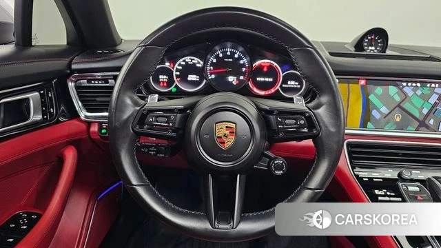 Porsche Panamera (971) 2021 Серебристо-серый из Кореи, фото 4