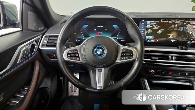 BMW i4 2022 Зеленый из Кореи, фото 4