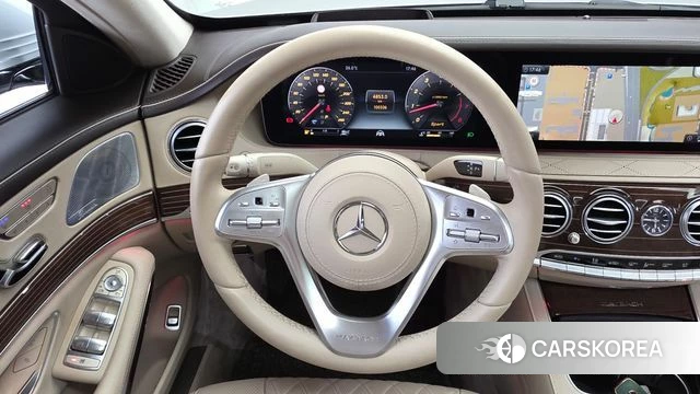 Mercedes-Benz S-Class W222 2019 Темно-зеленый из Кореи, фото 4