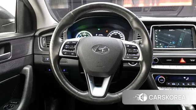 Hyundai Sonata New Rise Hybrid 2018 Серый из Кореи, фото 4