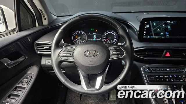 Hyundai The New Santa Fe 2022 Белый из Кореи, фото 4