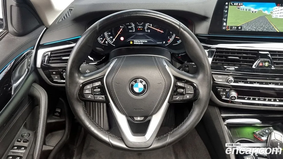 BMW 5 Series (G30) 2018 Синий из Кореи, фото 4