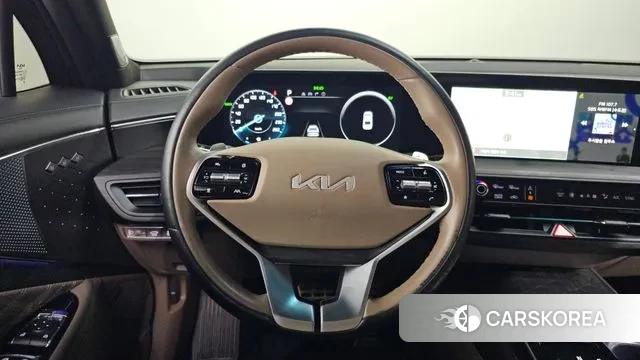 Kia K8 Hybrid 2022 Серебристо-серый из Кореи, фото 4