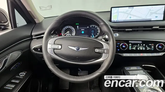 Genesis GV70 2022 Черный из Кореи, фото 4