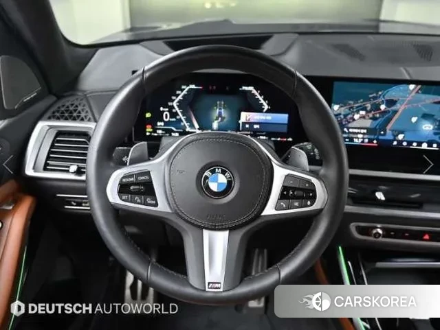 BMW X7 (G07) 2023 Черный из Кореи, фото 4