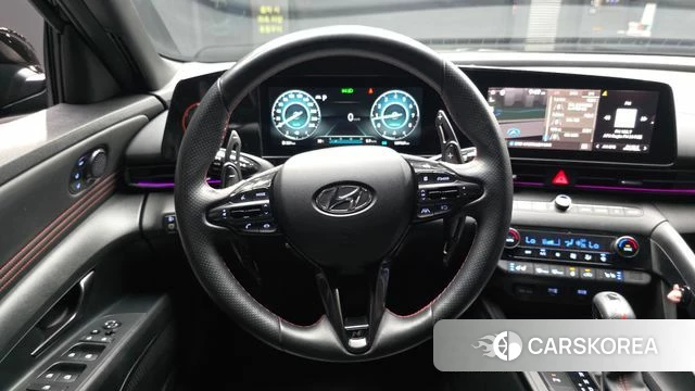 Hyundai Avante (CN7) 2020 Черный из Кореи, фото 4