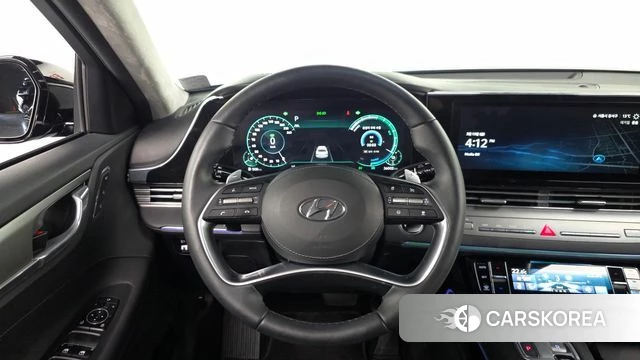 Hyundai The New Grandeur IG Hybrid 2022 Черный из Кореи, фото 4
