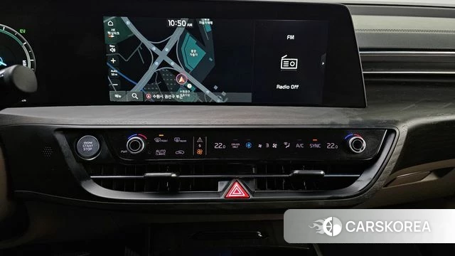 Kia K8 Hybrid 2022 Синий из Кореи, фото 4