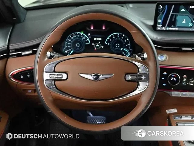 Genesis GV70 2022 Темно-зеленый из Кореи, фото 4