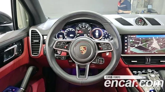 Porsche Cayenne (PO536) 2022 Черный из Кореи, фото 4