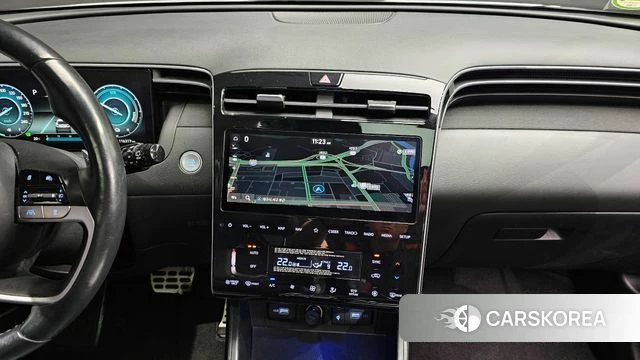 Hyundai Tucson Hybrid (NX4) 2021 Белый из Кореи, фото 4
