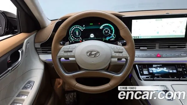 Hyundai The New Grandeur IG Hybrid 2020 Черный из Кореи, фото 4