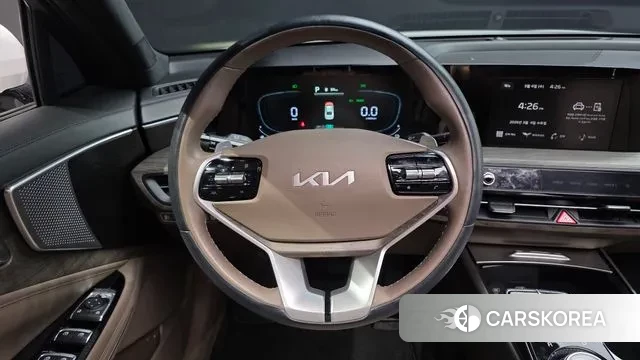 Kia K8 Hybrid 2023 Белый из Кореи, фото 4