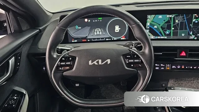 Kia EV6 2022 Синий из Кореи, фото 4