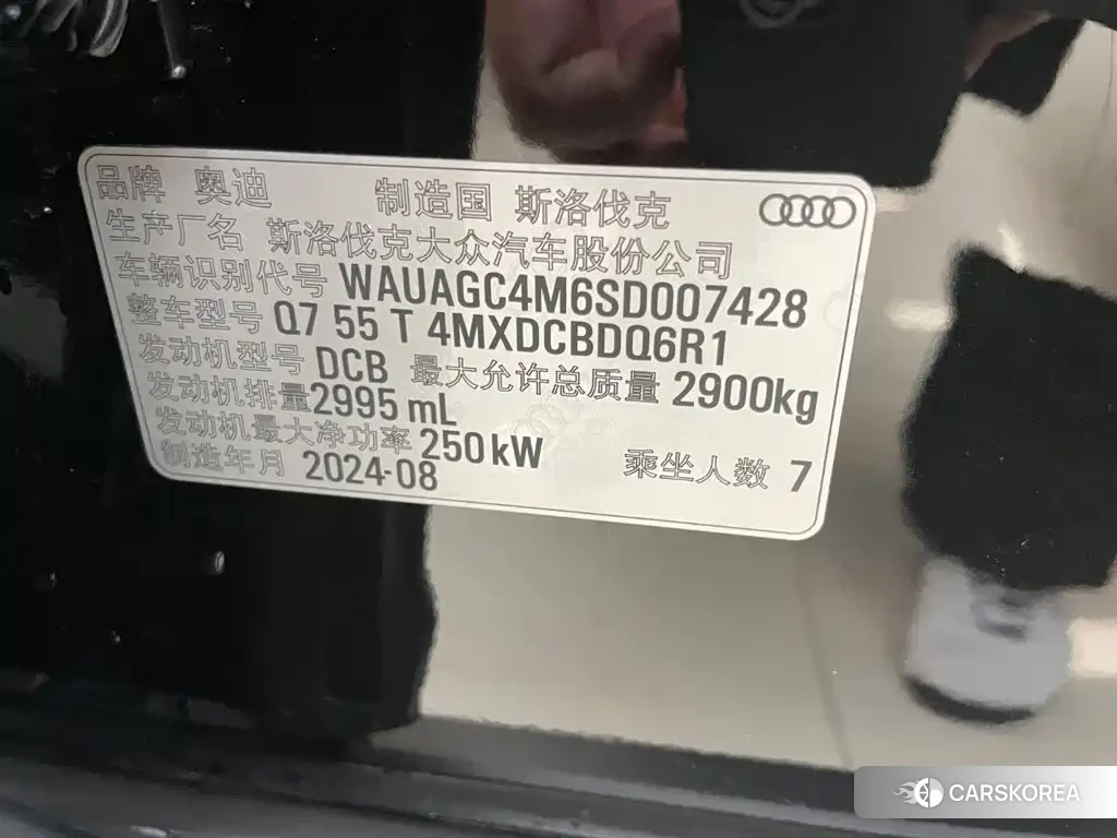 Audi Q7 2025 Черный из Китая, фото 4