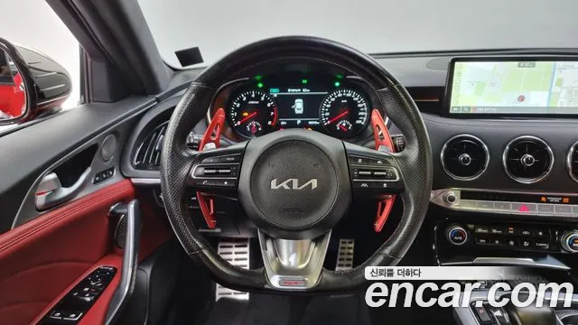 Kia Stinger Meister 2022 Красный из Кореи, фото 4