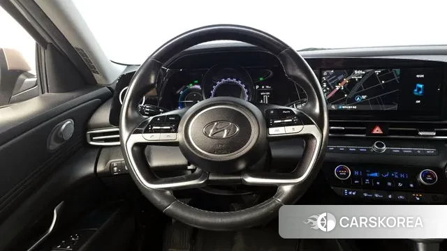 Hyundai Avante Hybrid (CN7) 2021 Серый из Кореи, фото 4