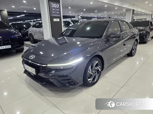 Hyundai The New Avante (CN7) 2023 Серый из Кореи, фото 4