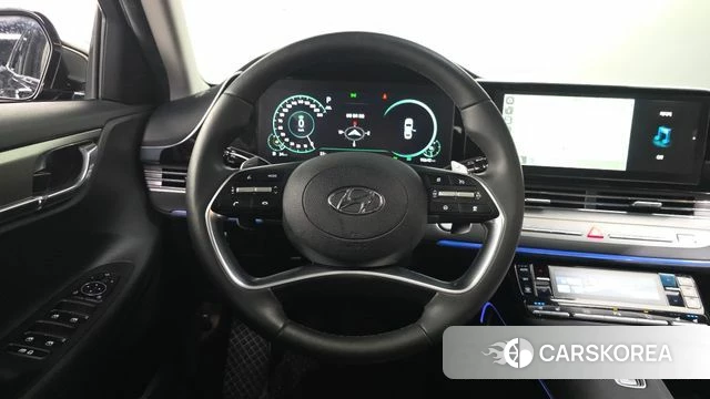 Hyundai The New Grandeur IG Hybrid 2022 Черный из Кореи, фото 4