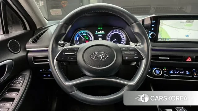 Hyundai Sonata Hybrid (DN8) 2021 Белый из Кореи, фото 4