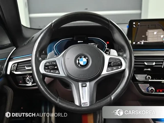 BMW 5 Series (G30) 2021 Синий из Кореи, фото 4