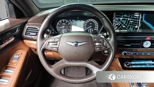 Genesis G90 2021 Черный из Кореи, фото 4