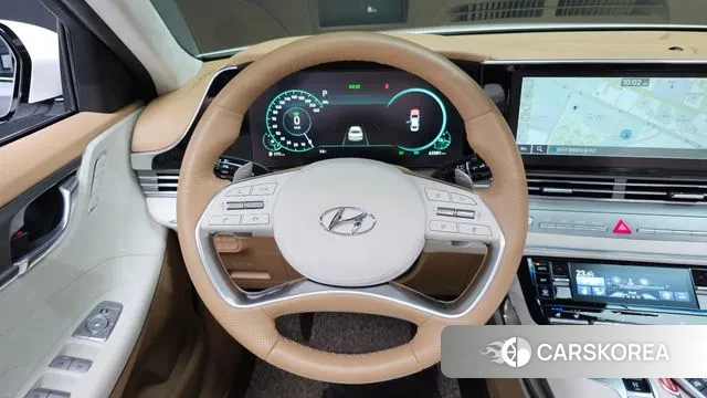 Hyundai The New Grandeur IG Hybrid 2021 Белый из Кореи, фото 4