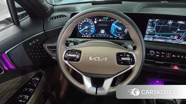 Kia K8 Hybrid 2024 Белый из Кореи, фото 4