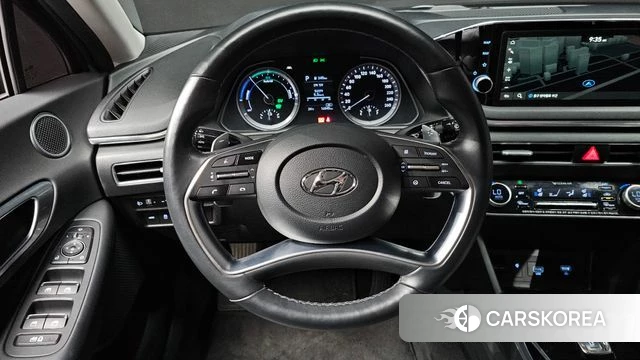 Hyundai Sonata Hybrid (DN8) 2020 Черный из Кореи, фото 4