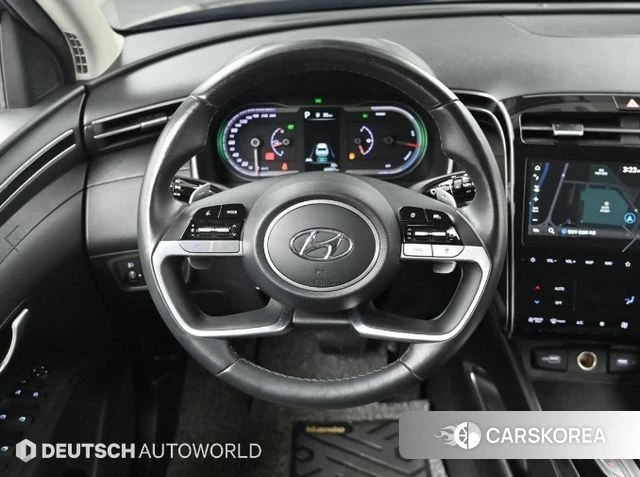 Hyundai Tucson Hybrid (NX4) 2022 Серебристо-серый из Кореи, фото 4